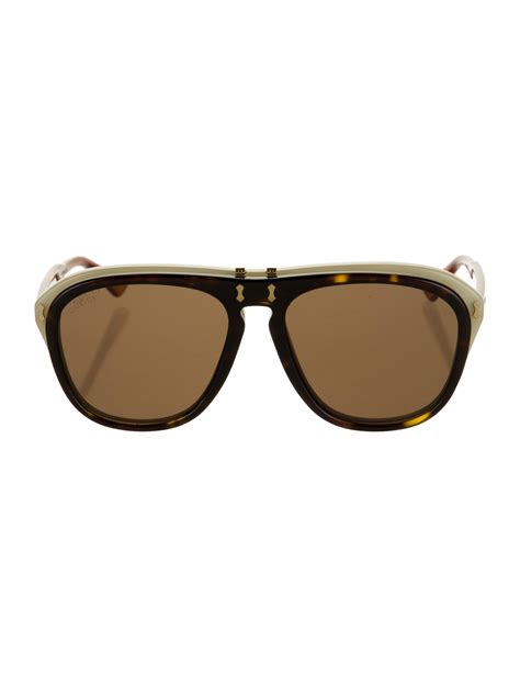 gucci flip up sunglasses cheap|gucci latest sunglasses collection.